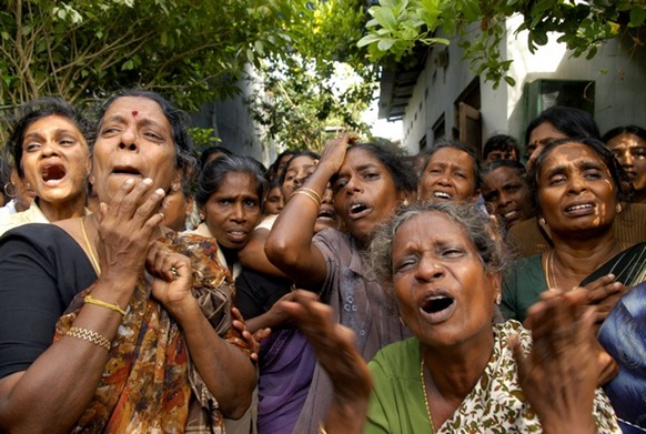 Funeral of Moothoor ACF workers (Courtesy: Reuters)