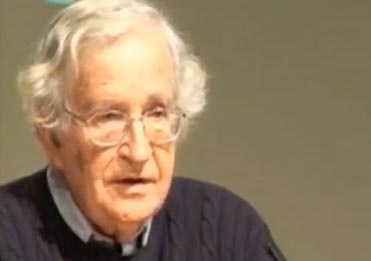 Noam Chomsky, Professor Emeritus of linguistics at MIT