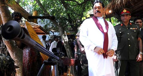  Armed with a fresh mandate, President Rajapaksa hopes to rule unchallenged for another five years. –Photo by AFP 