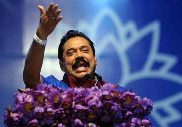 Rajapakse told his first campaign rally on Friday evening that he will wage war against corruption