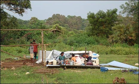 The election campaign is not evident in many areas inhabited by Tamil people in northern Sri Lanka