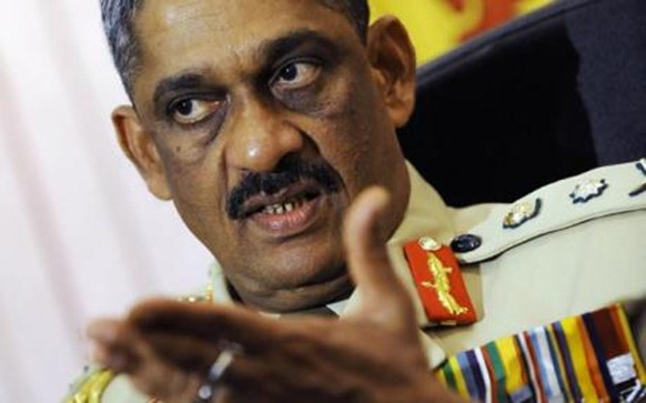  General Sarath Fonseka stood for election to the Sri Lankan presidency  Photo: AFP  