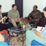 Top US Delegation Meets The Army