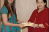 Nayanthara Meets The Cm