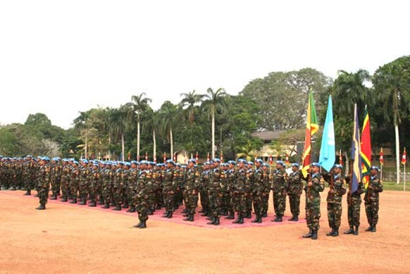 Sri Lanka soldiers to Haiti, bloodbath on the beach not shown