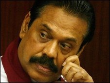 President Rajapaksa's party was widely expected to win