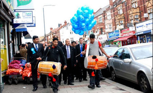 Opening of East Ham office of the British Tamil Conservatives last month.