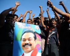 At the January presidential poll, Rajapakse won the votes of most of the Sinhalese ethnic group, to which he belongs afp