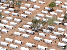 Aid agencies say that the needs of displaced people are immense