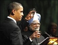 Barack Obama & Manmohan Singh