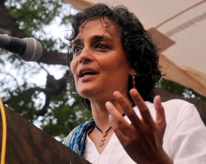 Arundhati Roy, writer and activist. Booker Prize winner for her novel, The God of Small Things