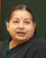 THE HINDU A file photo of J. Jaylalithaa. Photo: V. Ganesan 