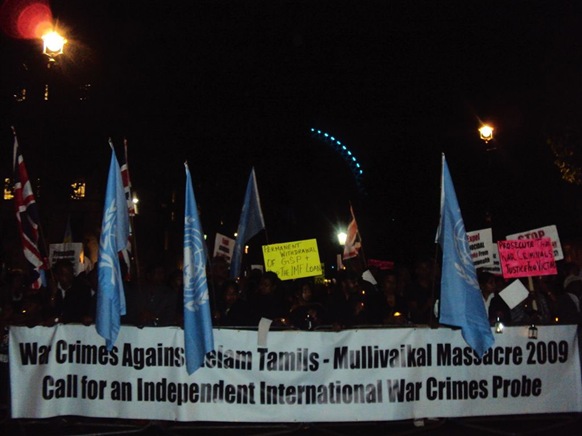 Vigil outside 10 Downing Street