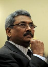 Sri Lankan Defence Ministry Secretary Gotabhaya Rajapakse