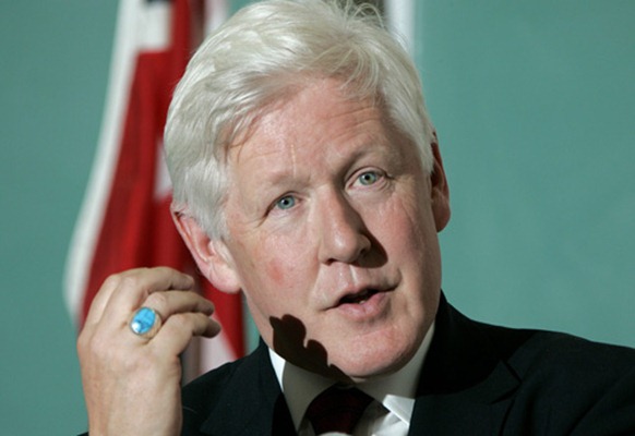 Former Ontario Premier Bob Rae