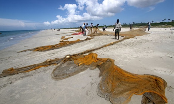 Mannar is a 35km spit of sand and coconut palms. Photographs Kevin Rushby