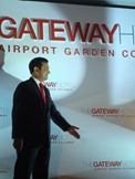 The Hindu Gateway Hotels COO P.K.Mohan Kumar, announcing the unveiling of the first international gateway hotel at the Taj Aiport Garden Hotel in Colombo on Wednesday. Photo: R.K.Radhakrishnan 