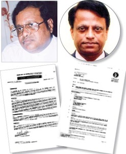 Susil Premajayantha, Titus Jayawardena, Cabinet Memorandum authorising purchase AND ENOC offer dated 2 days before cabinet approval