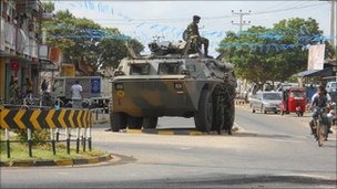 A military brigade has been established in the town of Puttalam after a policeman was killed on Monday