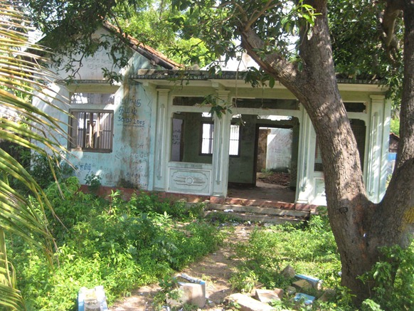 File photo of LTTE Leader V. Pirapaharan's House in VVT