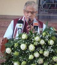 The Hindu Senior BJP leader and MP Murli Manohar Joshi delivering the Anagarika Dharmapala commemorative lecture at a function organised to celebrate 147th birth anniversary of Anagarika Dharmapala, in Colombo on Saturday. Photo: R.K. Radhakrishnan 