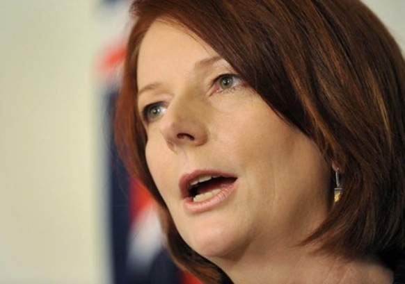 Australia's prime minister Julia Gillard, pictured in Canberra, in 2010 (AFP File, William West)
