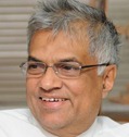 The Hindu A file picture of former Prime Minister of Sri Lanka and UNP leader Ranil Wickramasinghe. Photo: M. Vedhan. 