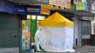 The man fatally stabbed in the shop was originally from Sri Lanka