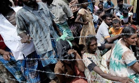 Tamils in Sri Lanka: human rights organisations warn that Tamils face mistreatment at the hands of the Sri Lankan security services. Photograph: Joe Klamar AFP Getty Images