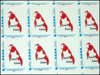 Stamps were a part of customised order