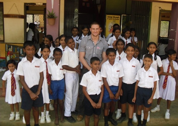 A WYRE Geography teacher has undertaken a field trip with a difference to Sri Lanka! Daniel Sutcliffe, head of geography at Poultons Hodgson Academy, spent a week at a Sri Lankan school to mark the start of a new international partnership.