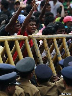 Protests at the university have been going on for days