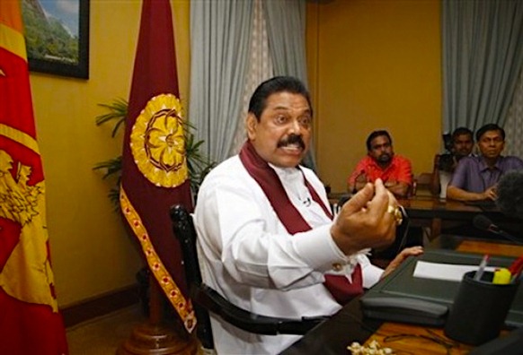 Photo courtesy Lanka Standard - How bad is the crisis for Mahinda Rajapaksa?
