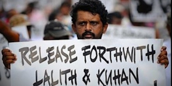 A question Sri Lanka’s leaders keep dodging: Where are the disappeared Photo courtesy Avaaz