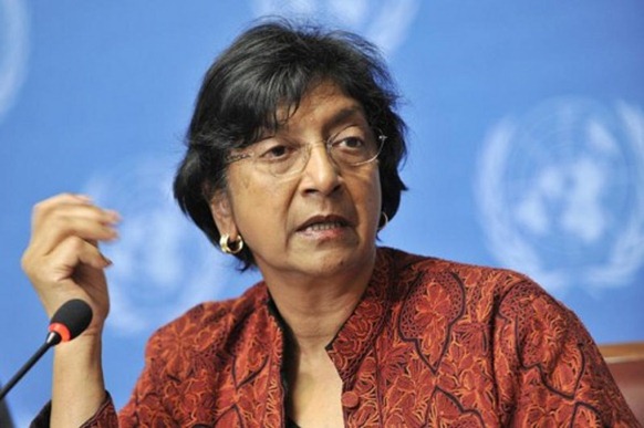 The UN High Commissioner for Human Rights Navi Pillay 