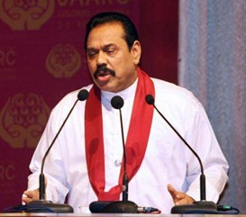 No one has to tell us what to do - President Mahinda Rajapaksa