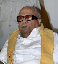 The Hindu Dravida Munnetra Kazhagam president M. Karunanidhi. File photo 