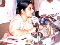 Leader of Opposition, Lok Sabha, India Sushma Swaraj