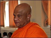 Ven. Pahalagama Somaratana, chief monk of Thames Buddhist Vihara