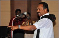  MDMK chief Vaiko 