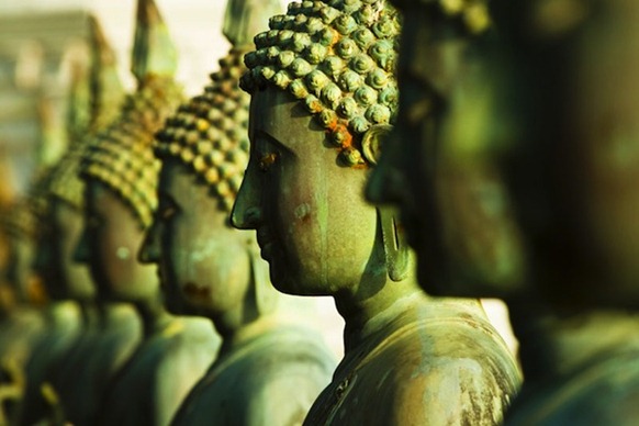 buddha_statues_gangaramaya - Photo courtesy Hemant Buch via JDS