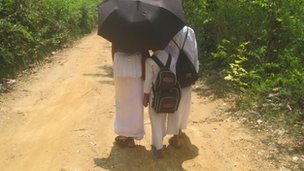 Tens of thousands of children regularly attend Sri Lankan Buddhist temples as helpers or novices