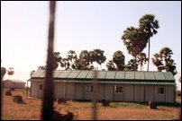 Some of the permanent buildings of the Sinhala cantonment in Maathakal