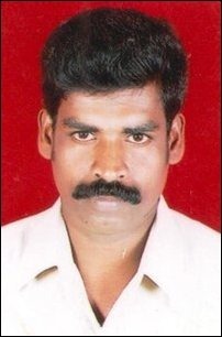 Kandiah Jeyarajah, 47, who was allegedly killed by Sri Lanka Army soldiers