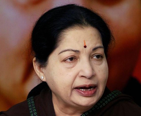 PTI Tamil Nadu Chief Minister Jayalalithaa. File photo 