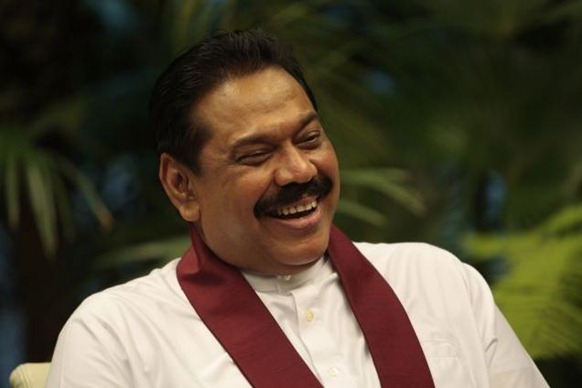 AP Sri Lanka's President Mahinda Rajapaksa