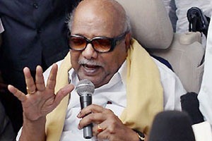 DMK chief M Karunanidhi