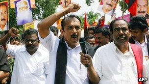 Indian Tamils like Vaiko accuse President Rajapaksa of human rights abuses against Sri Lankan Tamils 