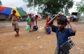 Many have been moved to "hastily cleared" land without adequate shelter, water and sanitation, the embassy said (AFP/File, Lakruwan Wanniarachchi)