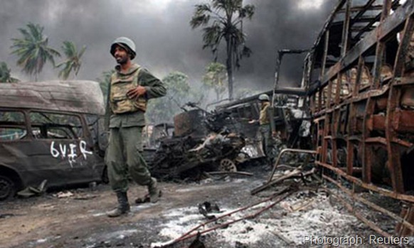 The leaked UN report says the organisation's Sri Lanka mission was too inexperienced and subject to government intimidation during the brutal culmination of the civil war. Photograph: Reuters